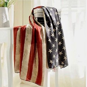 Unisex Patriotic Scarf